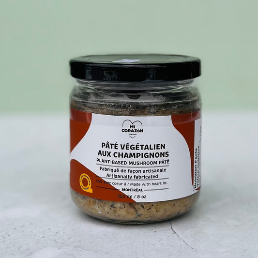 Rillettes végétaliennes aux champignons
