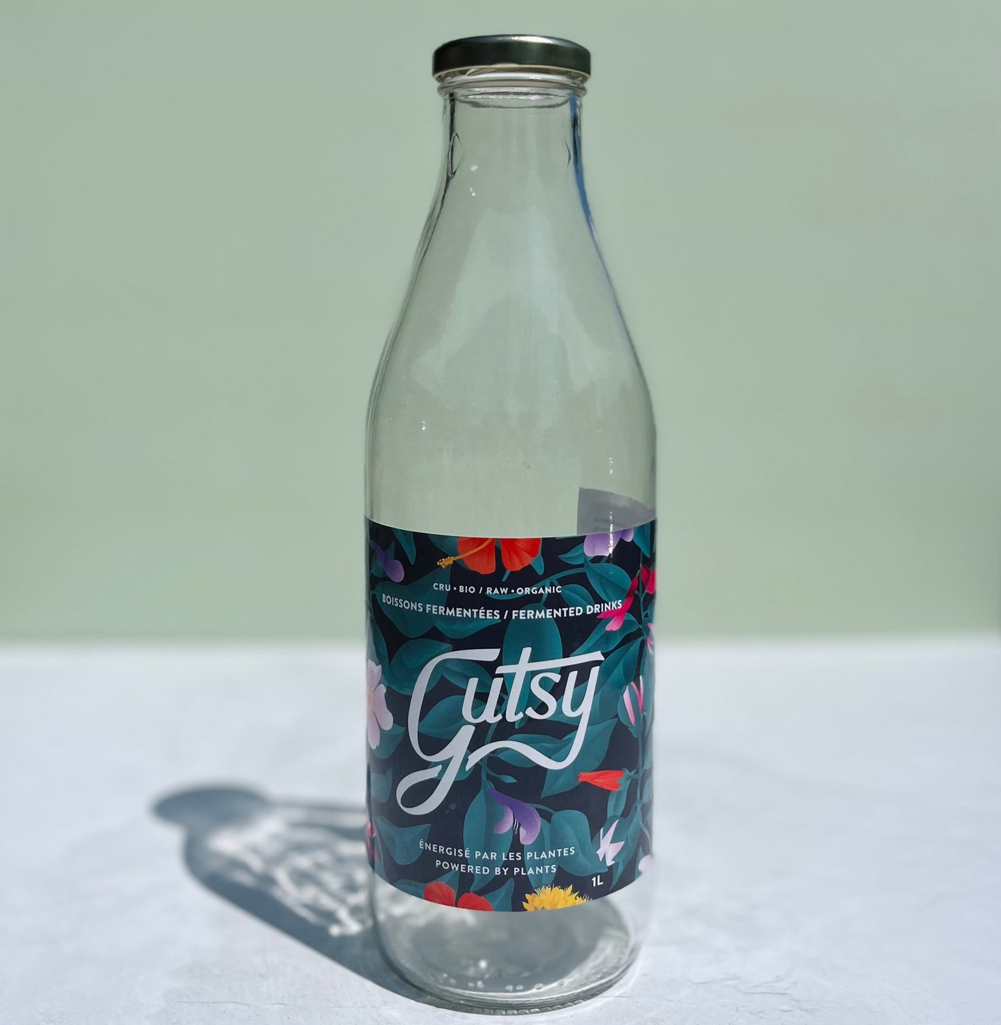 Bouteille vide Kombucha