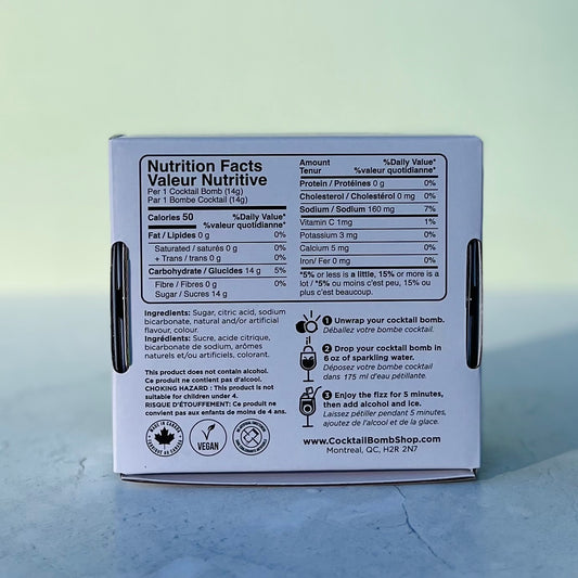 Bombes à cocktail - Moscow mule (Boite de 4)