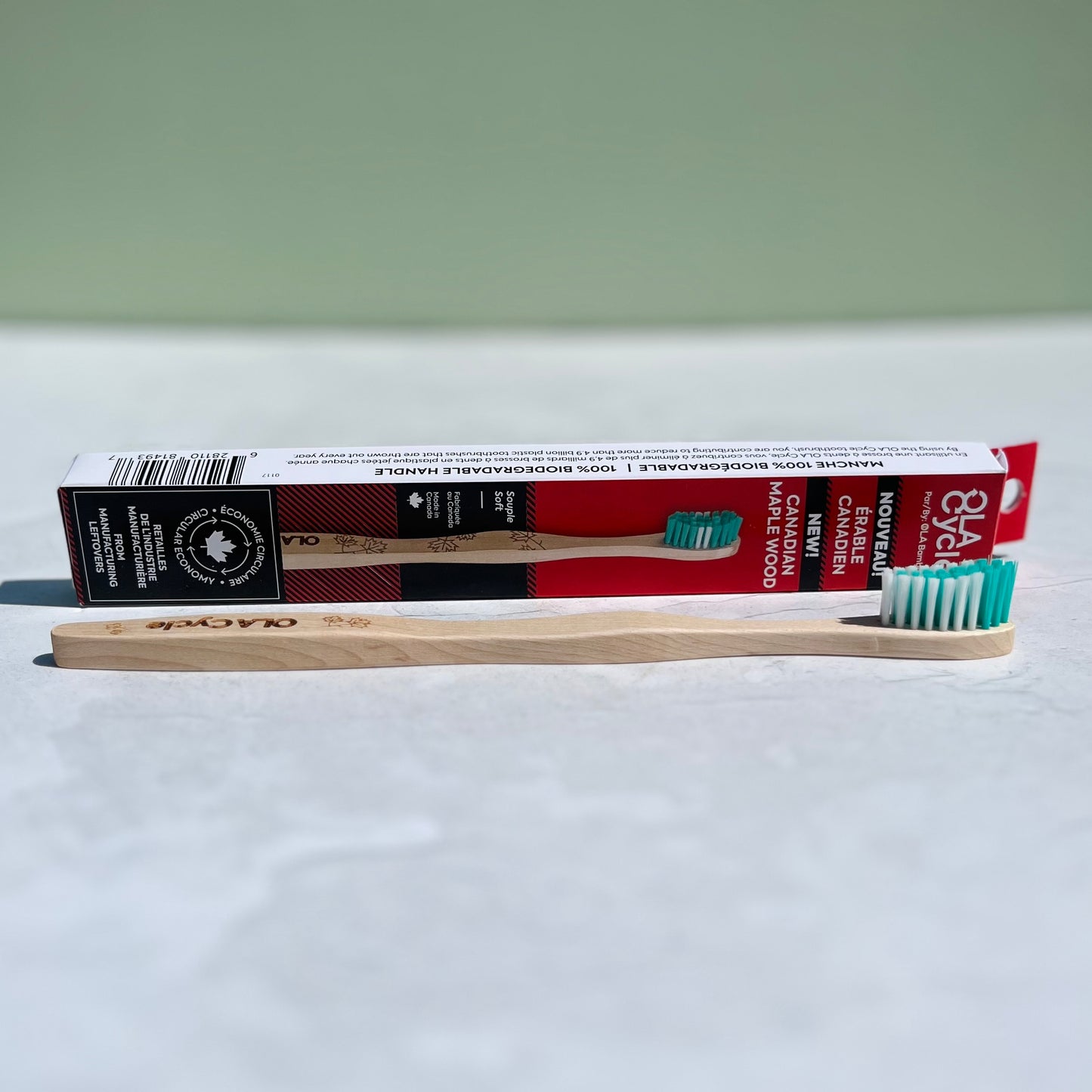 Brosse à dents en bambou pour adultes