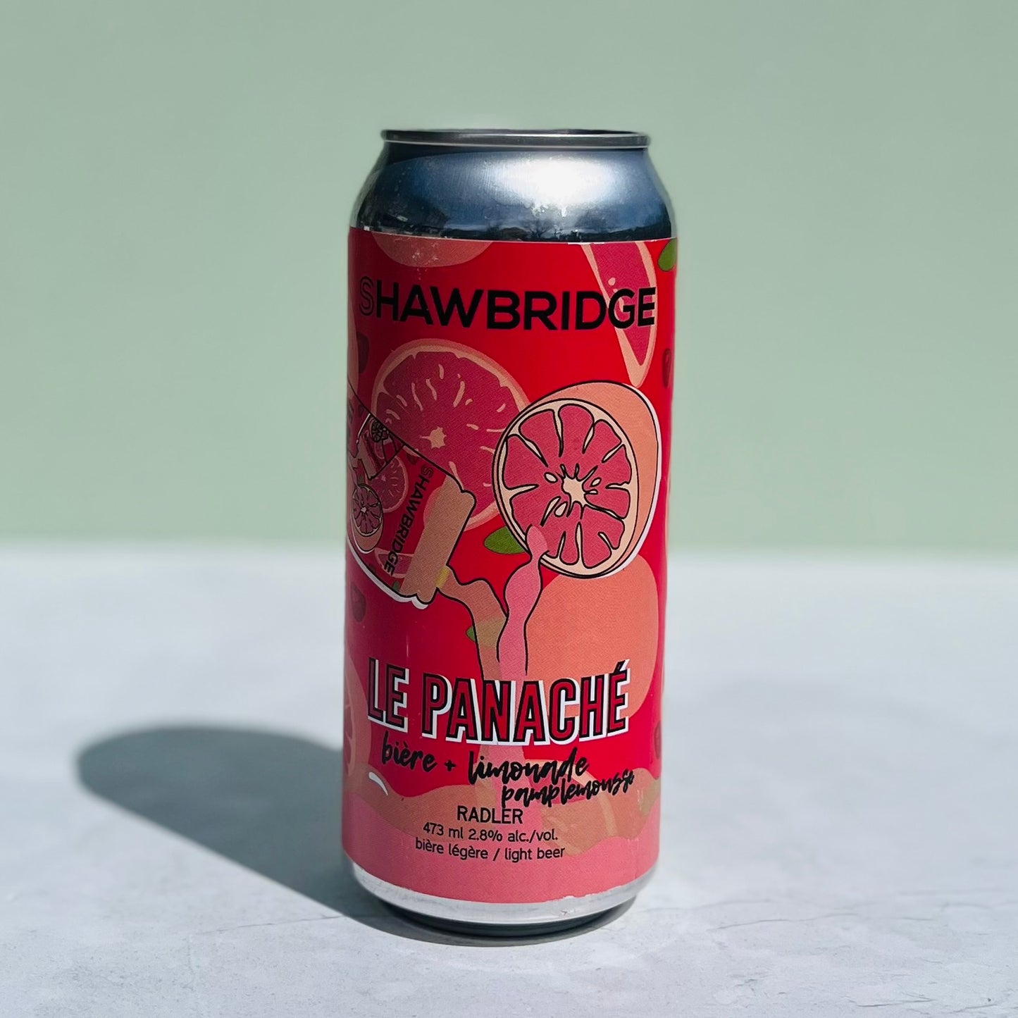 Le panaché - Pamplemousse (consigne de 0,10$)