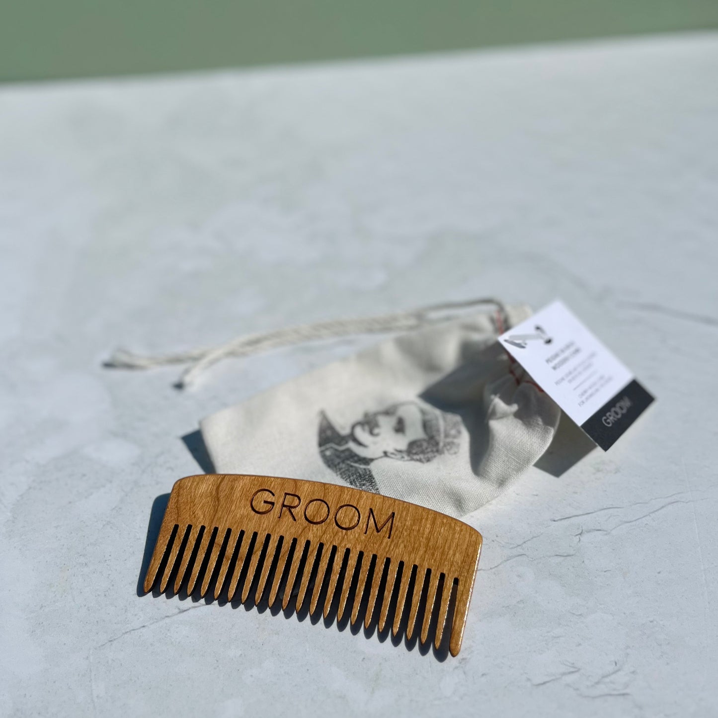 Peigne en bois Groom