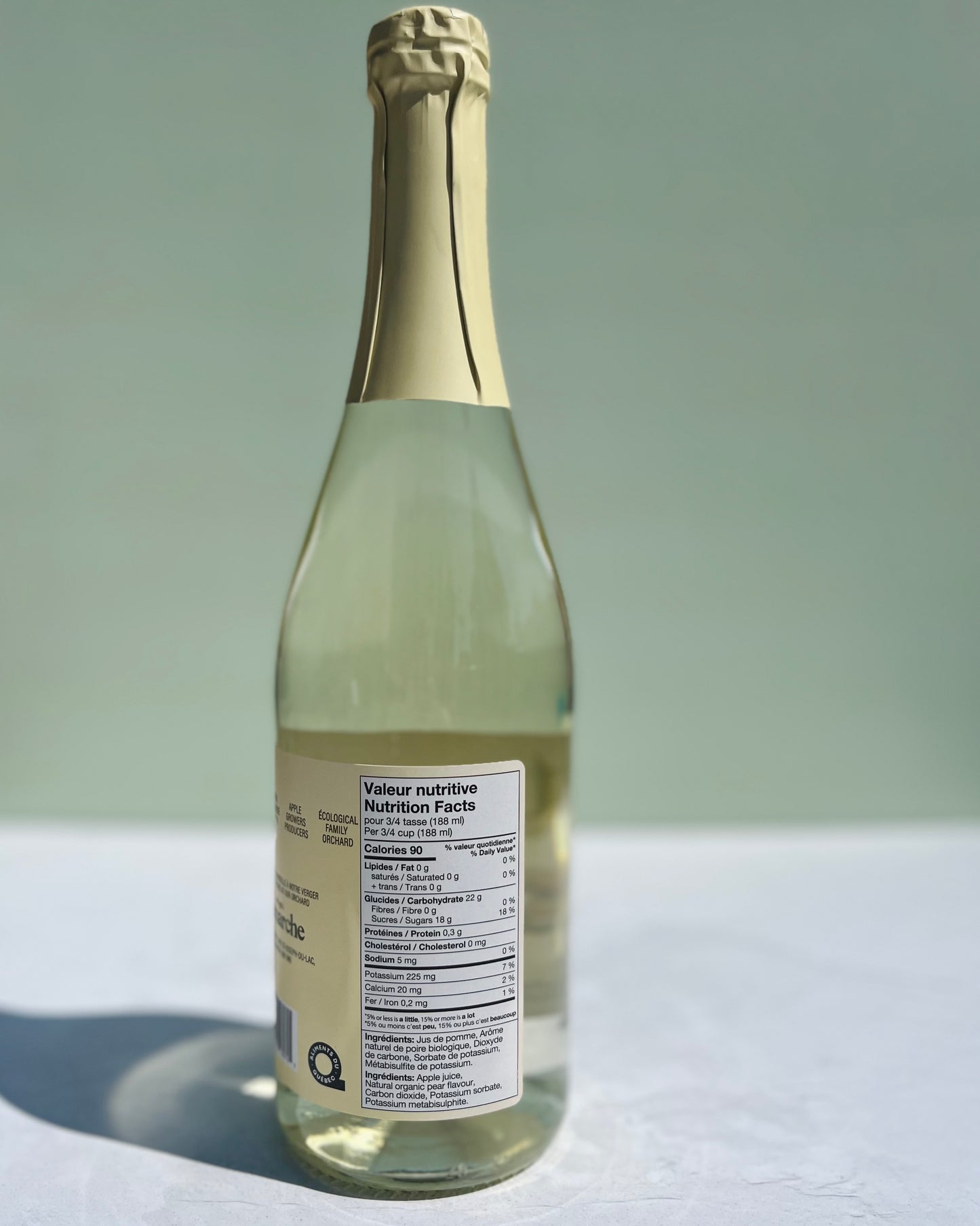 Moût de pomme et poire