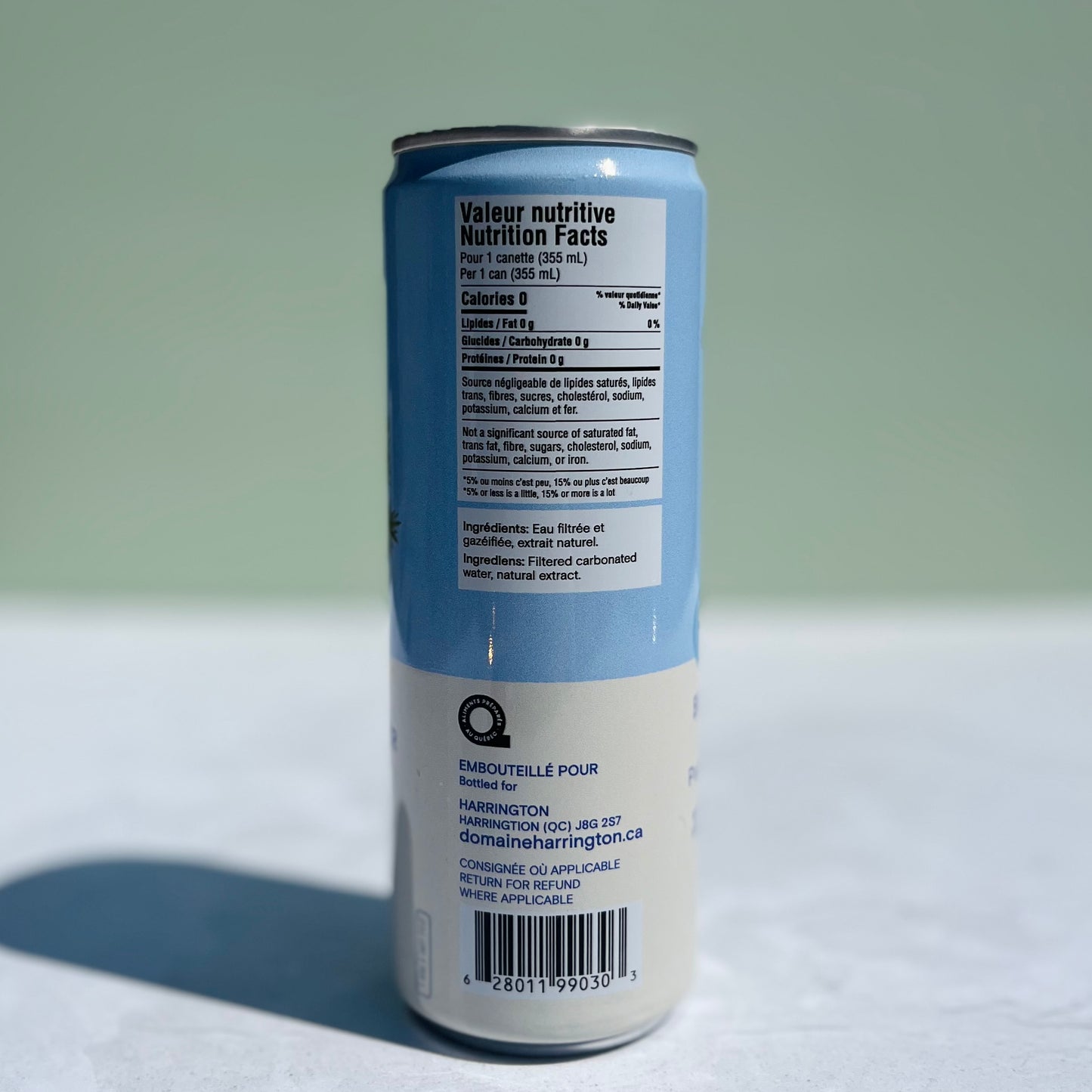 Eau de source pétillante - Baies de Genévrier