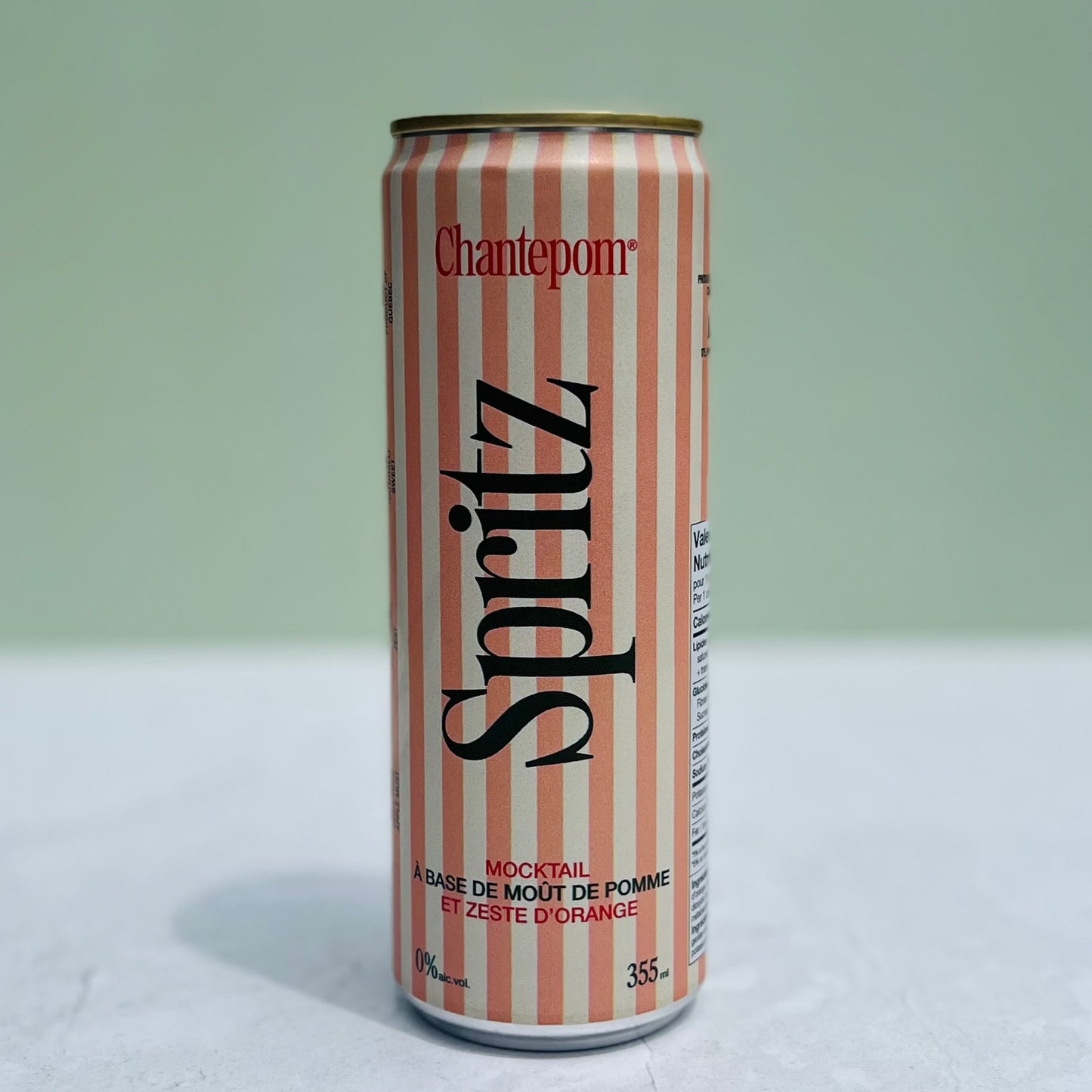 Spritz à l'orange sans alcool (consigne de 0,10$)