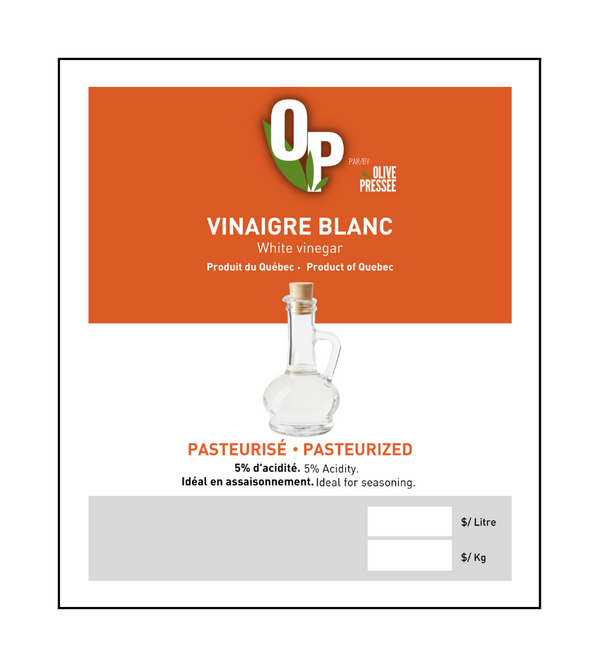 Vinaigre blanc 5% - Vrac