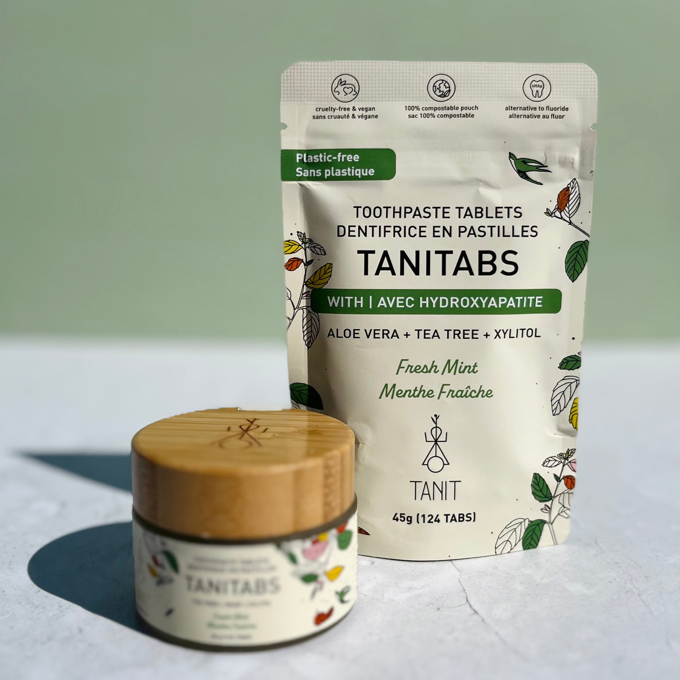 Dentifrice en pastilles - Menthe fraîche