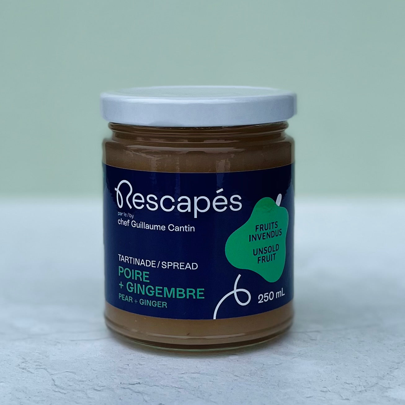 Tartinade Poire + gingembre (consigne 0,50$)