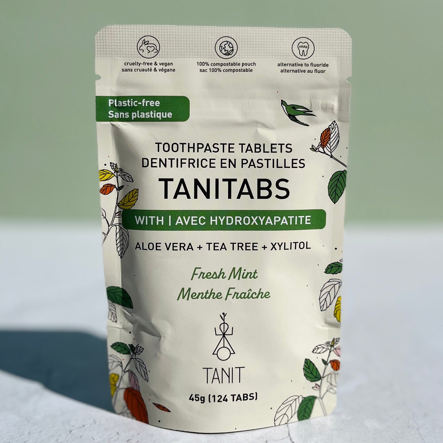 Dentifrice en pastilles - menthe fraiche