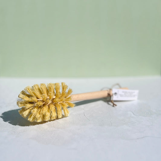 Brosse bouteille en bois d'hêtre et sisal