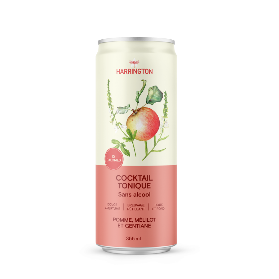 Eau de source pétillante - Pomme et mélilot
