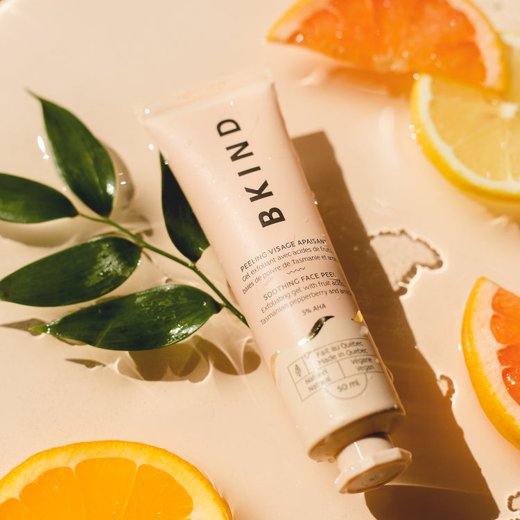 Peeling visage apaisant - Avec AHA
