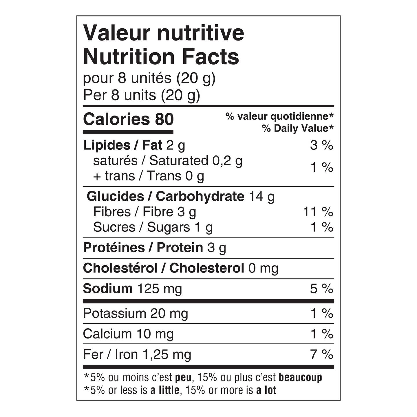 Craquelins de malt Rebon - Vrac