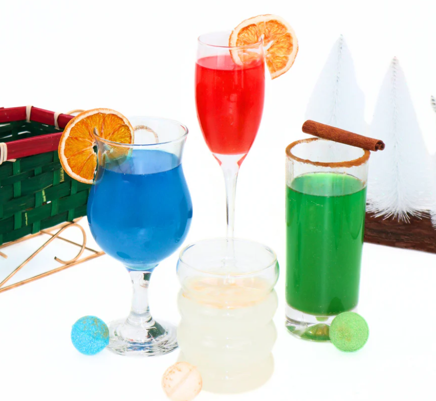 Bombes à cocktail - Les favoris du Père Noël (Boite de 4)