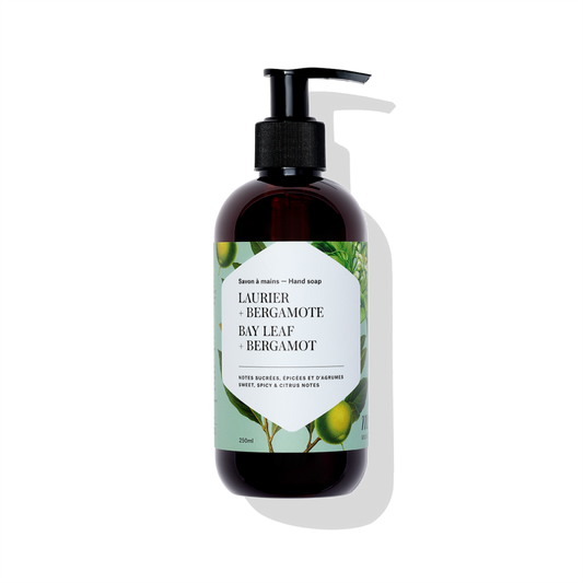 Savon à mains Laurier et bergamote Mélia