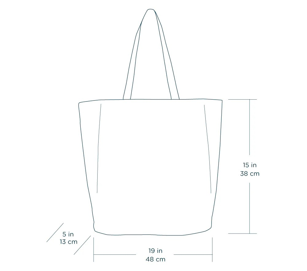 Sac fourre-tout en coton biologique