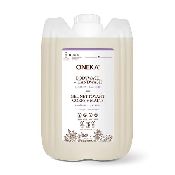Gel nettoyant corps et mains Oneka - Vrac