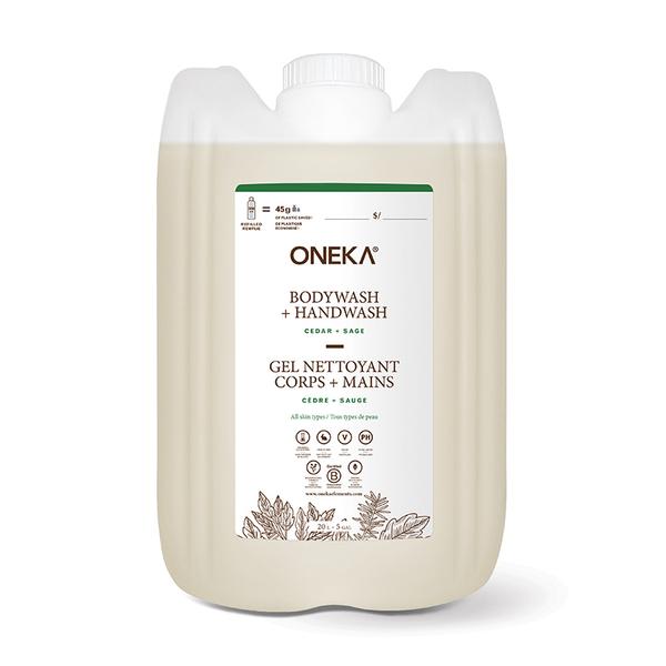 Gel nettoyant corps et mains Oneka - Vrac