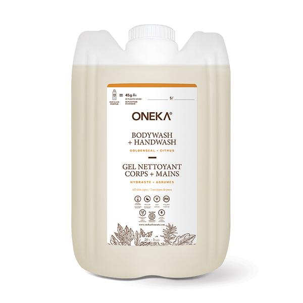 Gel nettoyant corps et mains Oneka - Vrac