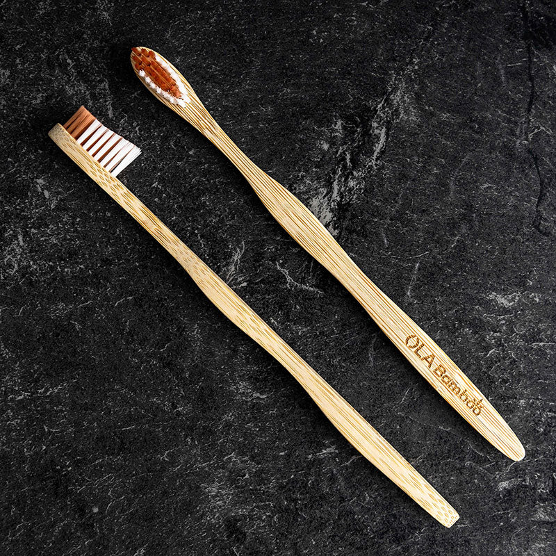 Brosse à dents pour animaux en bambou