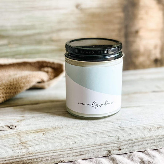 Chandelle de soya aux huiles essentielles