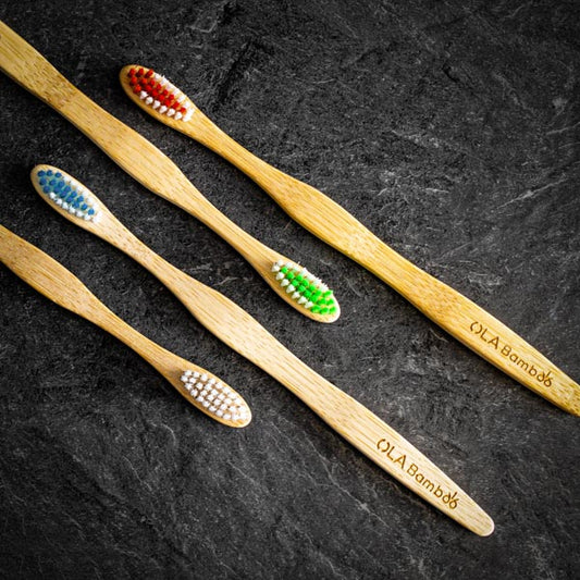 Brosse à dents en bambou pour adultes