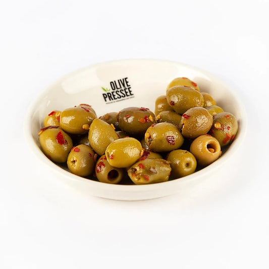 Olives vertes marinées - Vrac