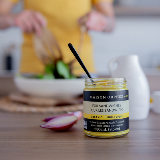 Moutarde jaune au curcuma