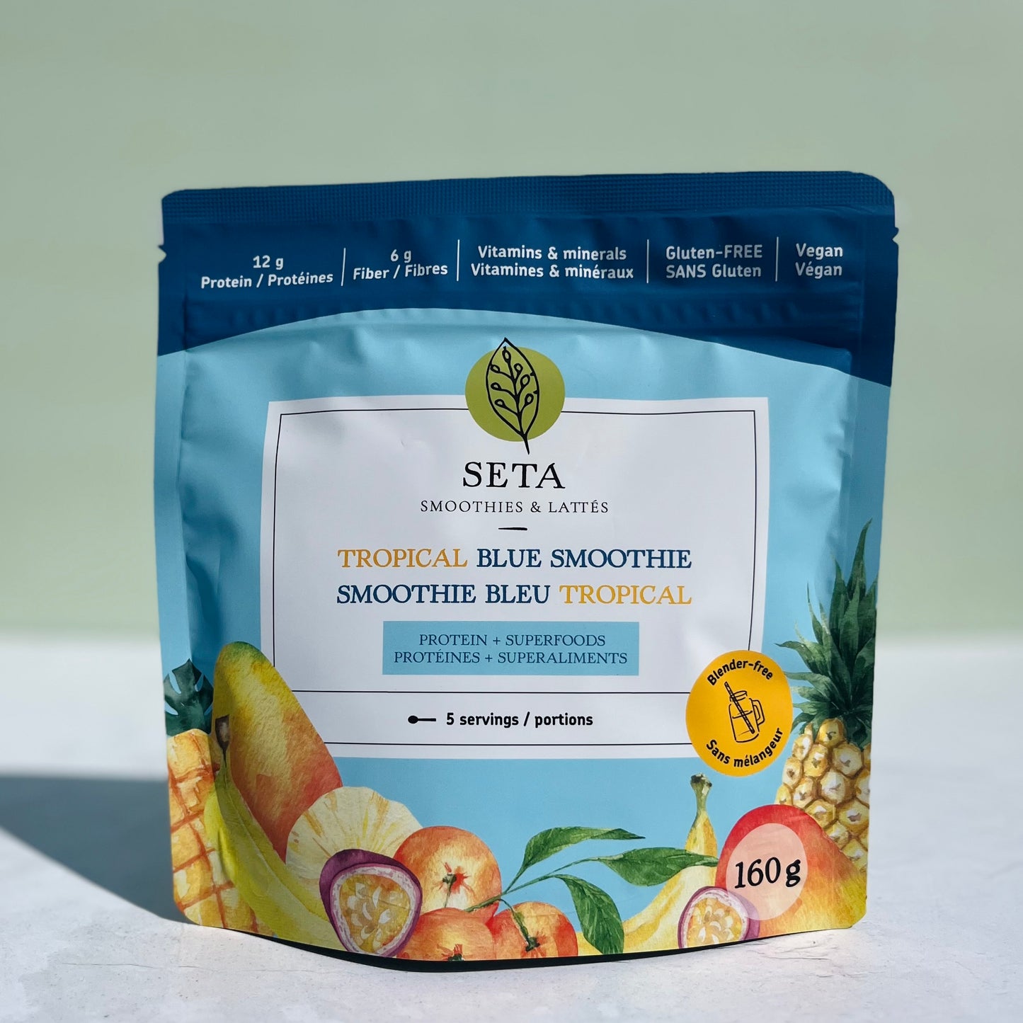 Smoothie Bleu Tropical