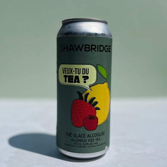 Thé glacé alcoolisé (consigne de 0,10$)