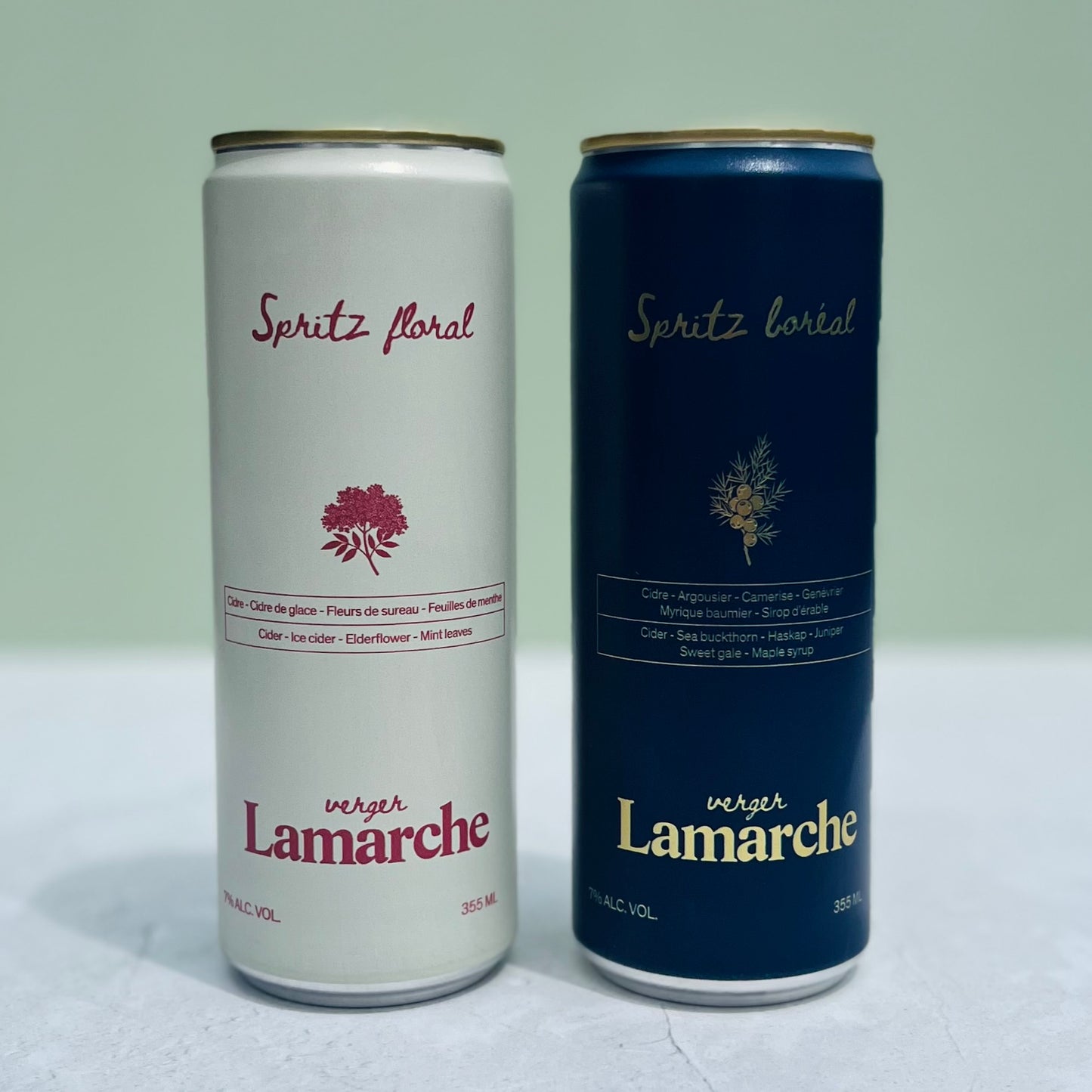 Spritz alcoolisés (consigne de 0,10$)