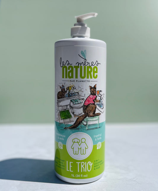 Nettoyant 3 en 1 - Corps, mains et cheveux