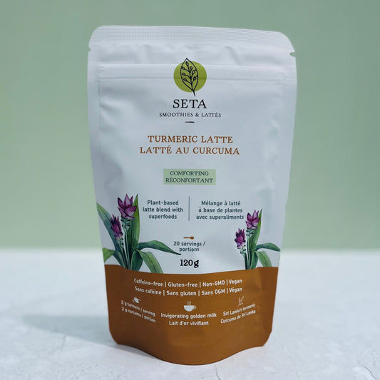 Latté au curcuma