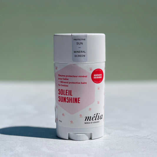 Baume protecteur minéral soleil bébé