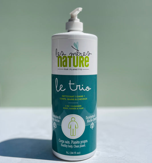 Nettoyant 3 en 1 - Corps, mains et cheveux