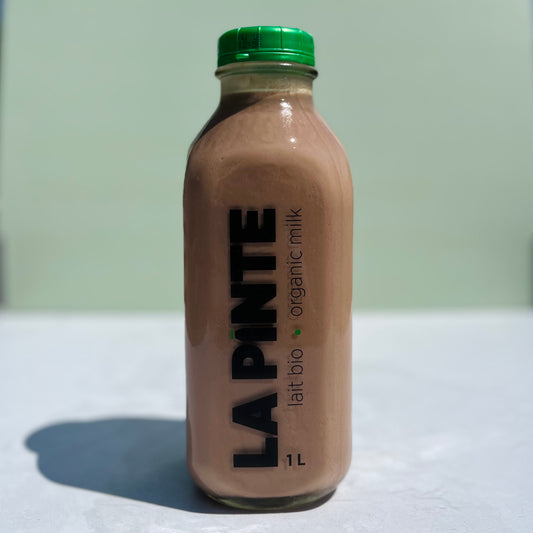 Lait au chocolat bio (Consigne 2$)