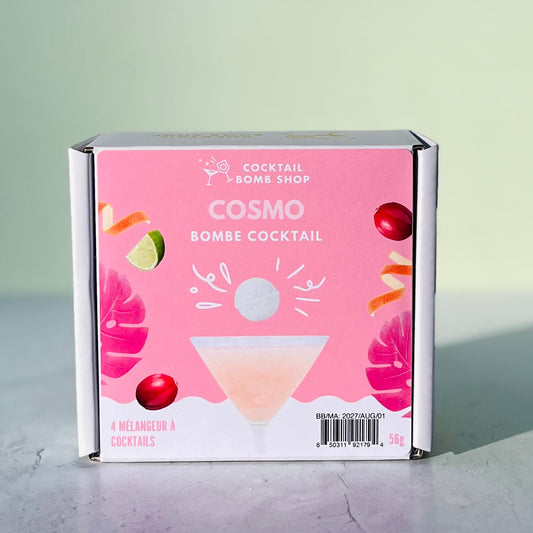Bombes à cocktail - Cosmo (Boite de 4)