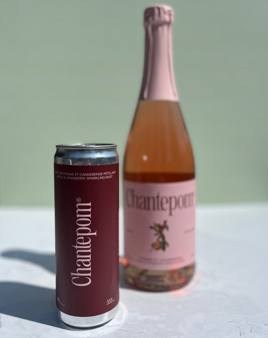 Moût de pomme et canneberge