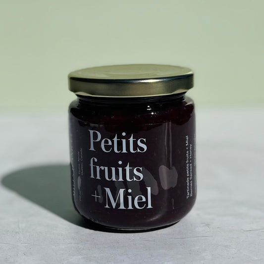 Confiture petits fruits et miel d’Anicet