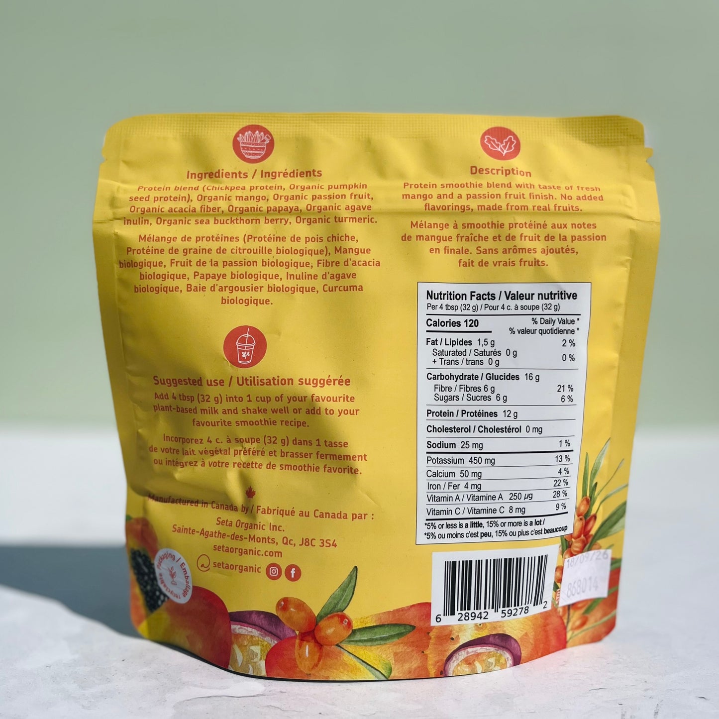 Smoothie Mangue Exotique