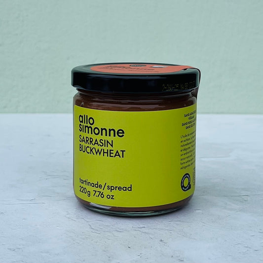 Tartinade Noisettes, Chocolat noir & Sarrasin