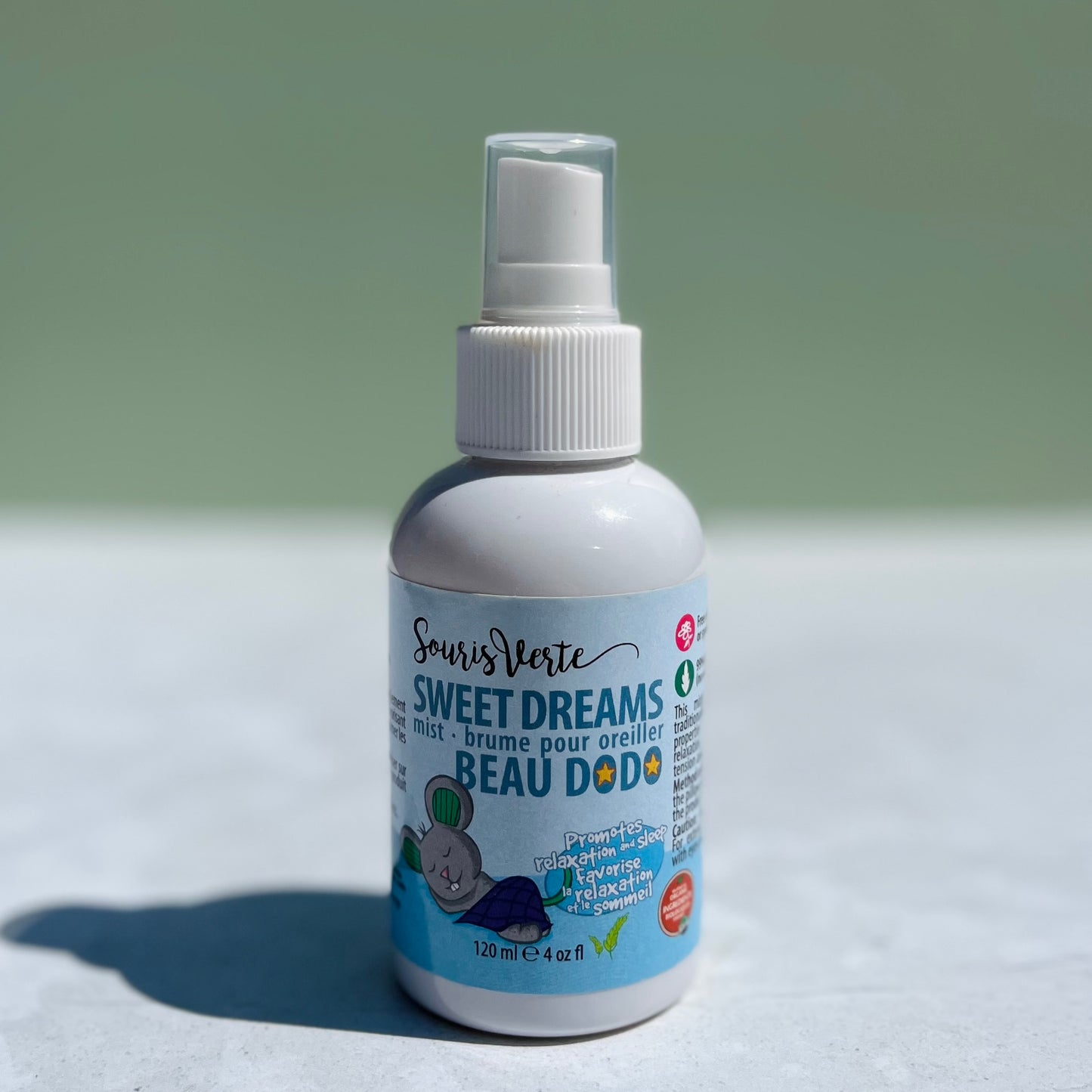 Brume "Beau dodo" pour oreiller et chambre d'enfants