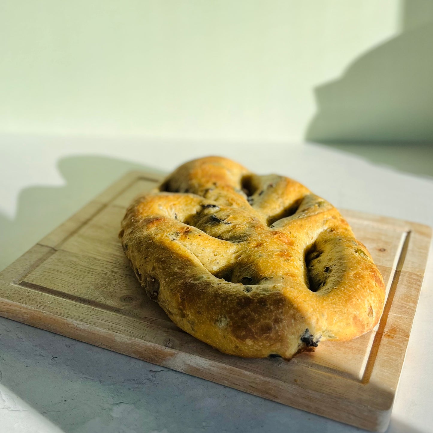 Fougasse aux olives