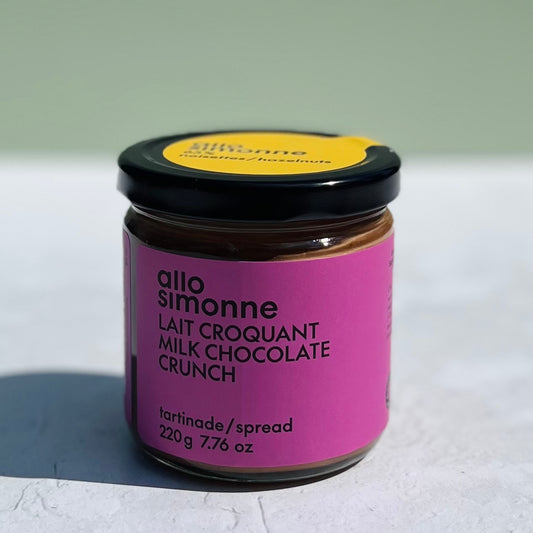 Tartinade Noisettes, Chocolat au Lait Croquant