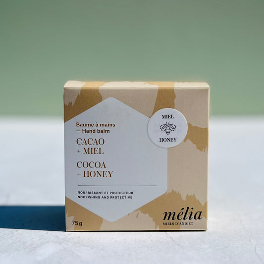 Baume à mains à la cire d'abeille Melia