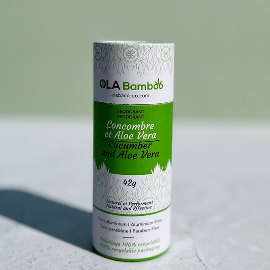 Déodorant naturel - Concombre et Aloe Vera