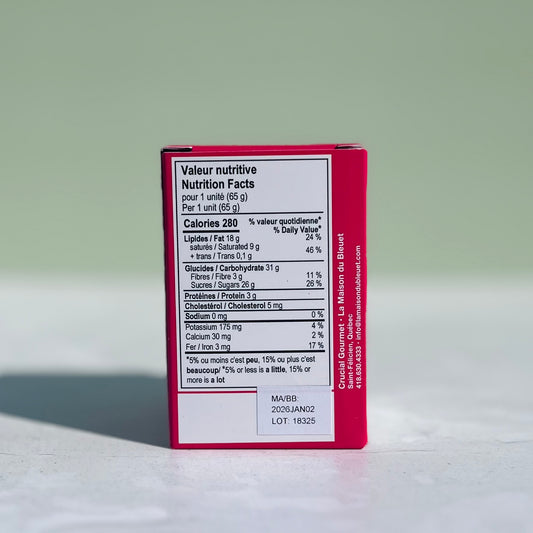 Divine à la framboise