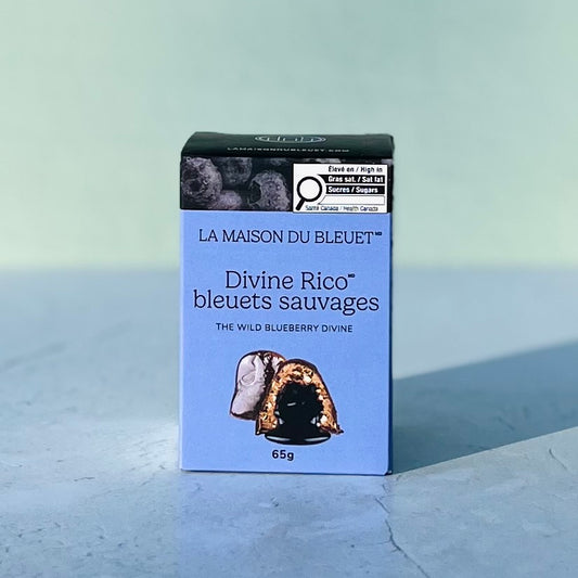 Divine aux bleuets sauvages