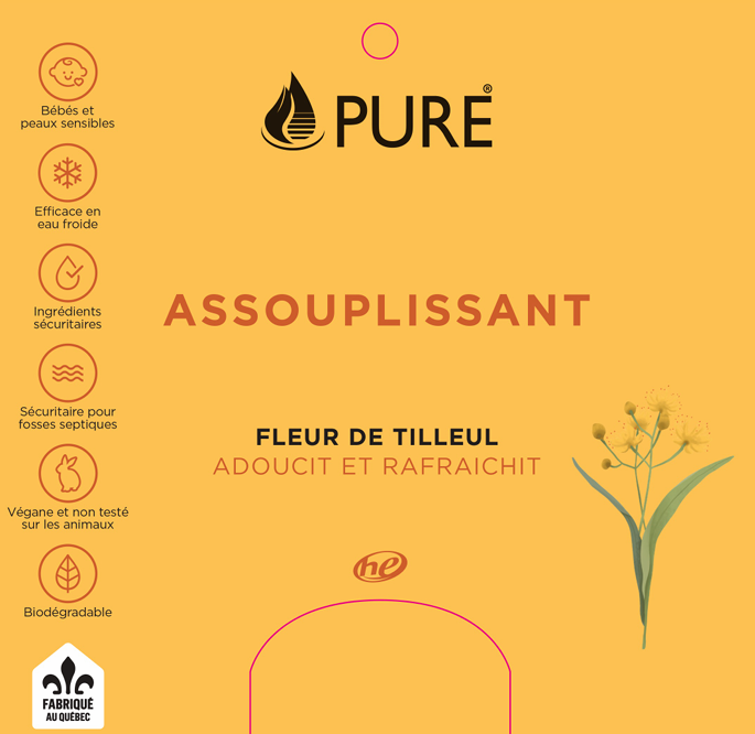 Assouplissant à tissu Pure - Vrac