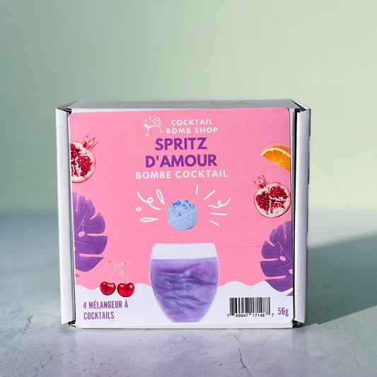Bombes à cocktail - Spritz d'amour (Boite de 4)
